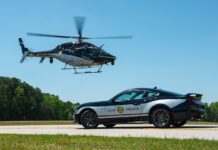 Este es el espectacular Ford Mustang GT de la Policía de Carolina del Norte Ford Mustang GT Policía Carolina del Norte
