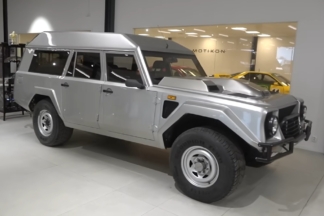 50.000 euros cuesta cambiar los neumáticos de este Lamborghini LM002 Wagon del Sultán de Brunéi Lamborghini LM002 Wagon Sultán de Brunéi