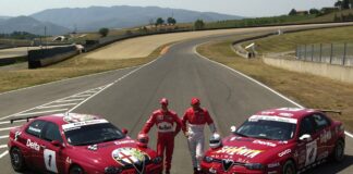 El día en el que Michael Schumacher probó el Alfa Romeo 156 S2000 de Gabriele Tarquini en el circuito de Mugello Michael Schumacher Alfa Romeo 156 S2000 Gabriele Tarquini