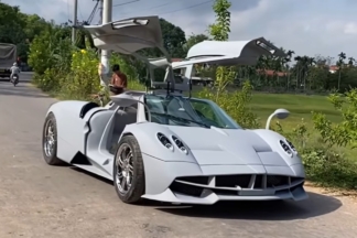 Estos vietnamitas fabrican un Pagani Huayra con el motor de un Daewoo Pagani Huayra motor Daewoo