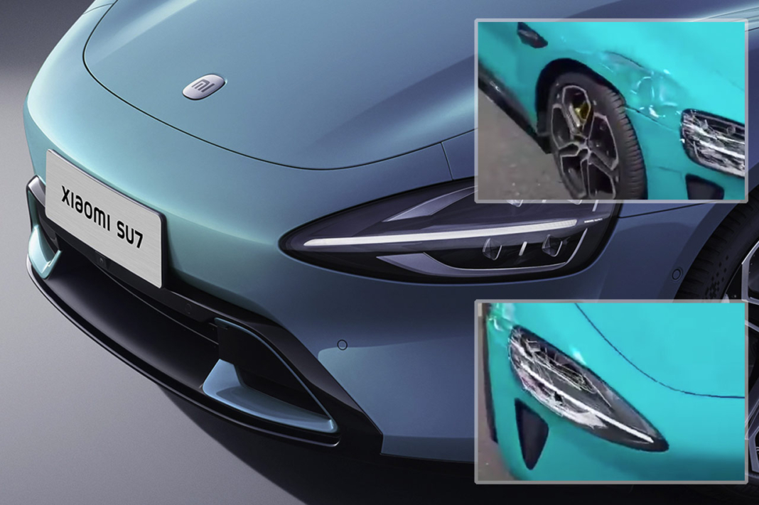 Accidente Xiaomi SU7