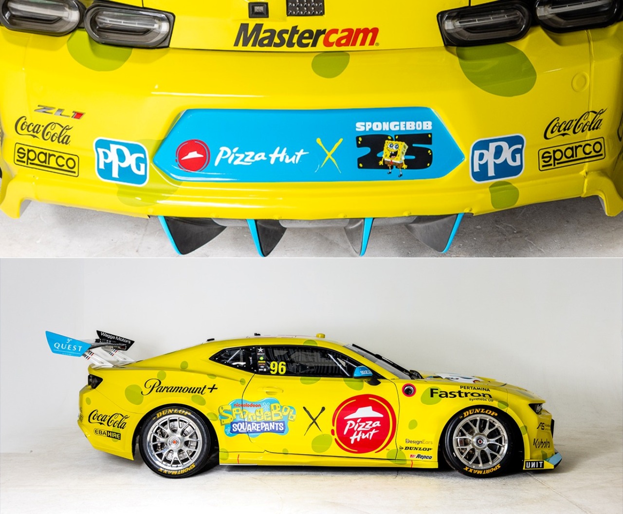 chevrolet camaro bob esponja