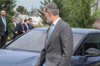 El coche con el que el Rey Felipe VI se mueve por Madrid coche Rey Felipe VI Madrid