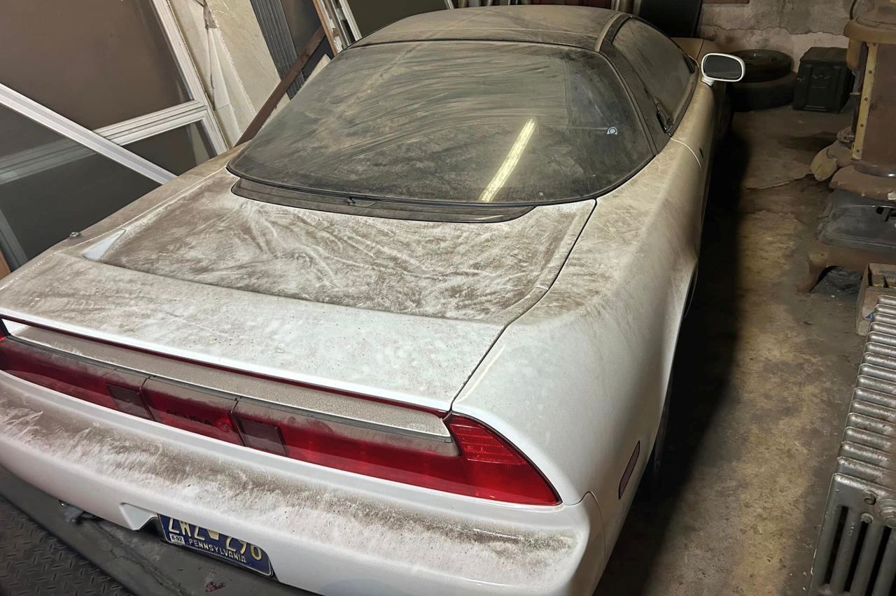 honda nsx 1992 abandonado