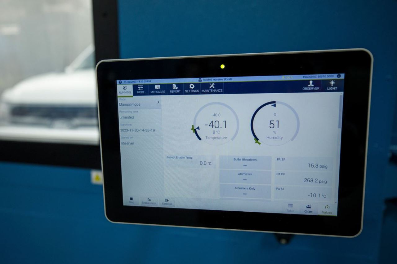 pruebas resistencia logotipo ford