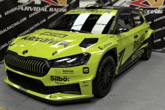 José Antonio ‘Cohete’ Suárez presenta la decoración definitiva de su Skoda Fabia RS Rally2 skoda fabia rs rally2 cohete suarez