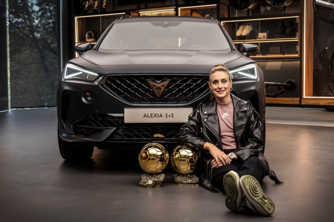 Alexia Putellas CUPRA Formentor VZ