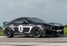 Hennessey saca petróleo del Mustang Dark Horse con su H850 de 850 CV Hennessey Mustang Dark Horse