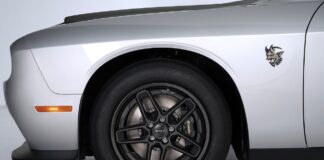 No te imaginas la locura de precio que tiene cada llanta de fibra de carbono del Dodge Demon 170 Precio llanta Dodge Demon 170