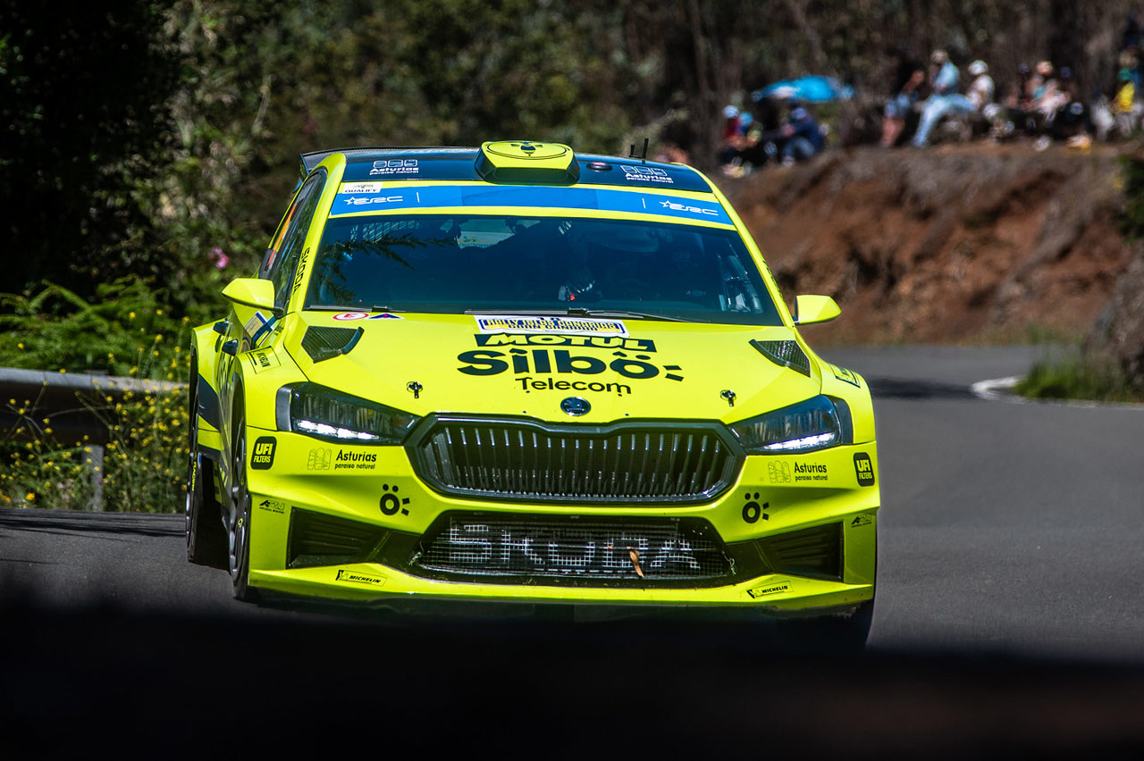 Cohete Suárez en el Rallye Islas Canarias 2024