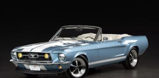 Velocity crea un restomod del Ford Mustang Convertible del 67 Ford Mustang Convertible Velocity restomod