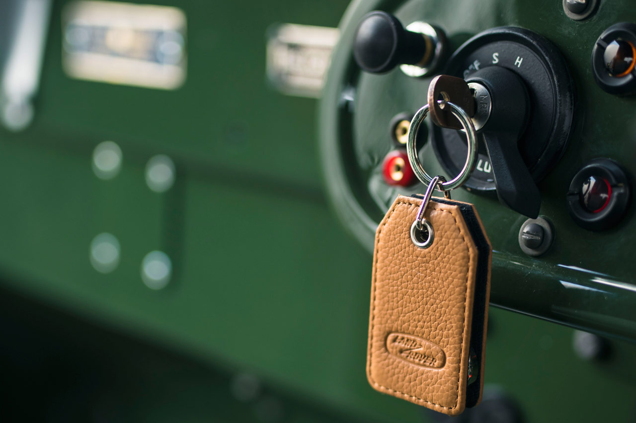 detalle del Land Rover Series I