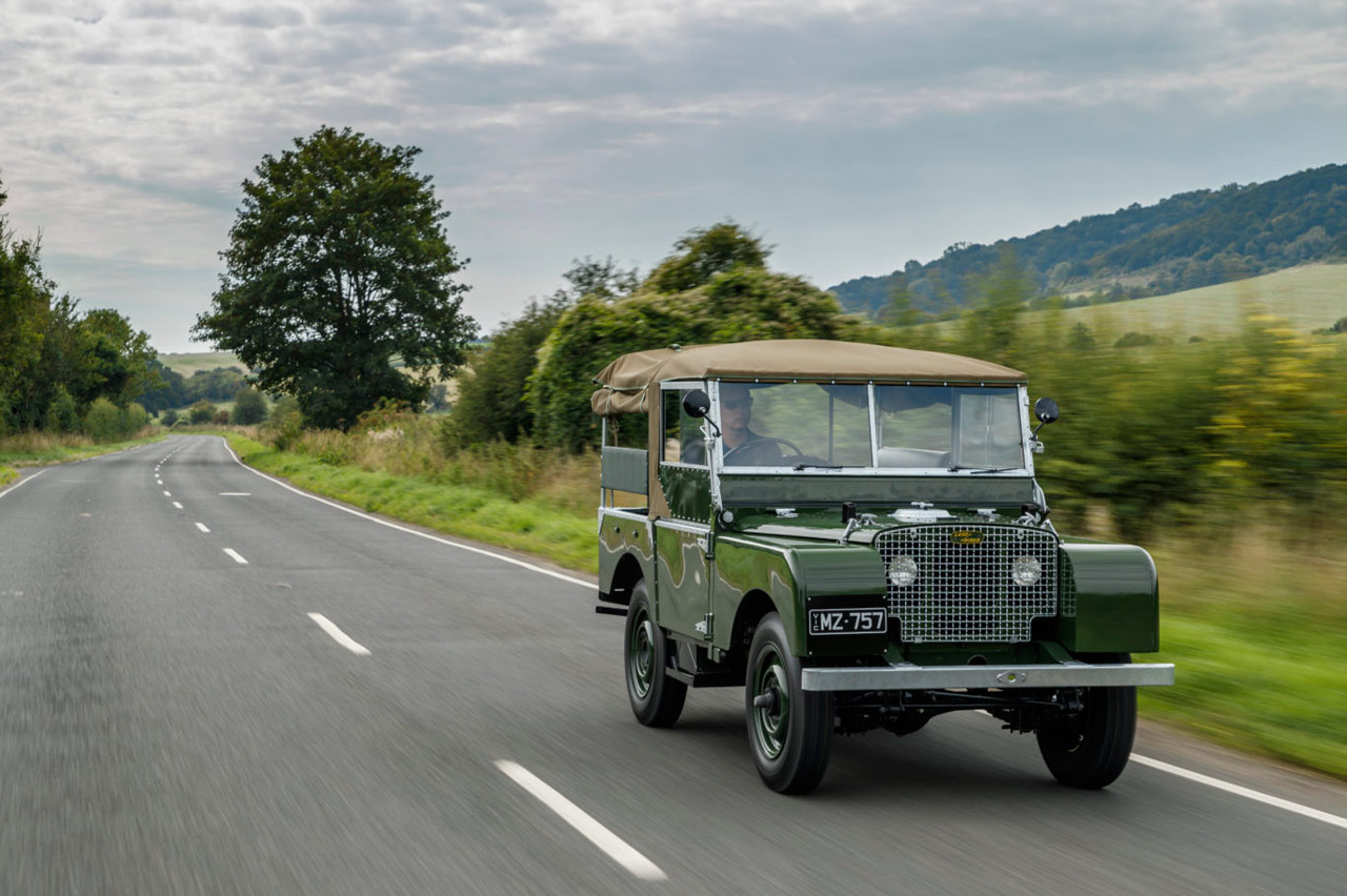 Prueba del Land Rover Series I