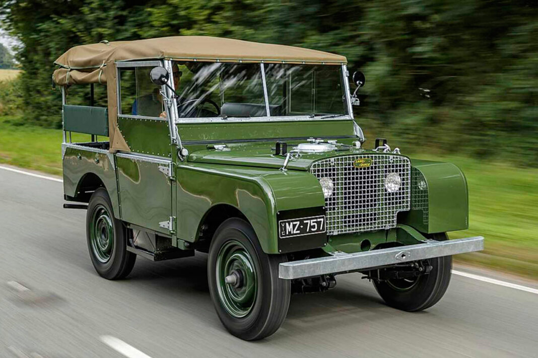 prueba del Land Rover Series I
