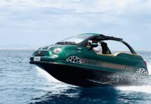 Abarth Offshore, el escorpión se convierte en una lancha deportiva Abarth Offshore