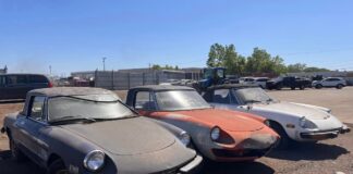 Un desguace de EE.UU. está lleno de Alfa Romeo clásicos abandonados Alfa Romeo clásicos abandonados