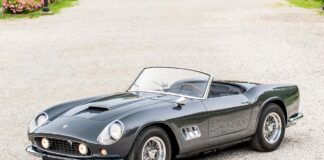 Michael Ballack subasta su Ferrari 250 GT SWB California Spider de 1960, el primero fabricado Ballack subasta Ferrari
