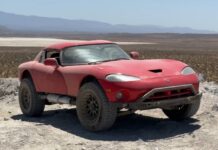 Convierten un Dodge Viper en un espectacular todoterreno Dodge Viper todoterreno