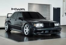 HWA EVO, el restomod del Mercedes 190E 2.5-16 EVO con un V6 biturbo de hasta 500 CV HWA Mercedes 190E 2.5-16 EVO