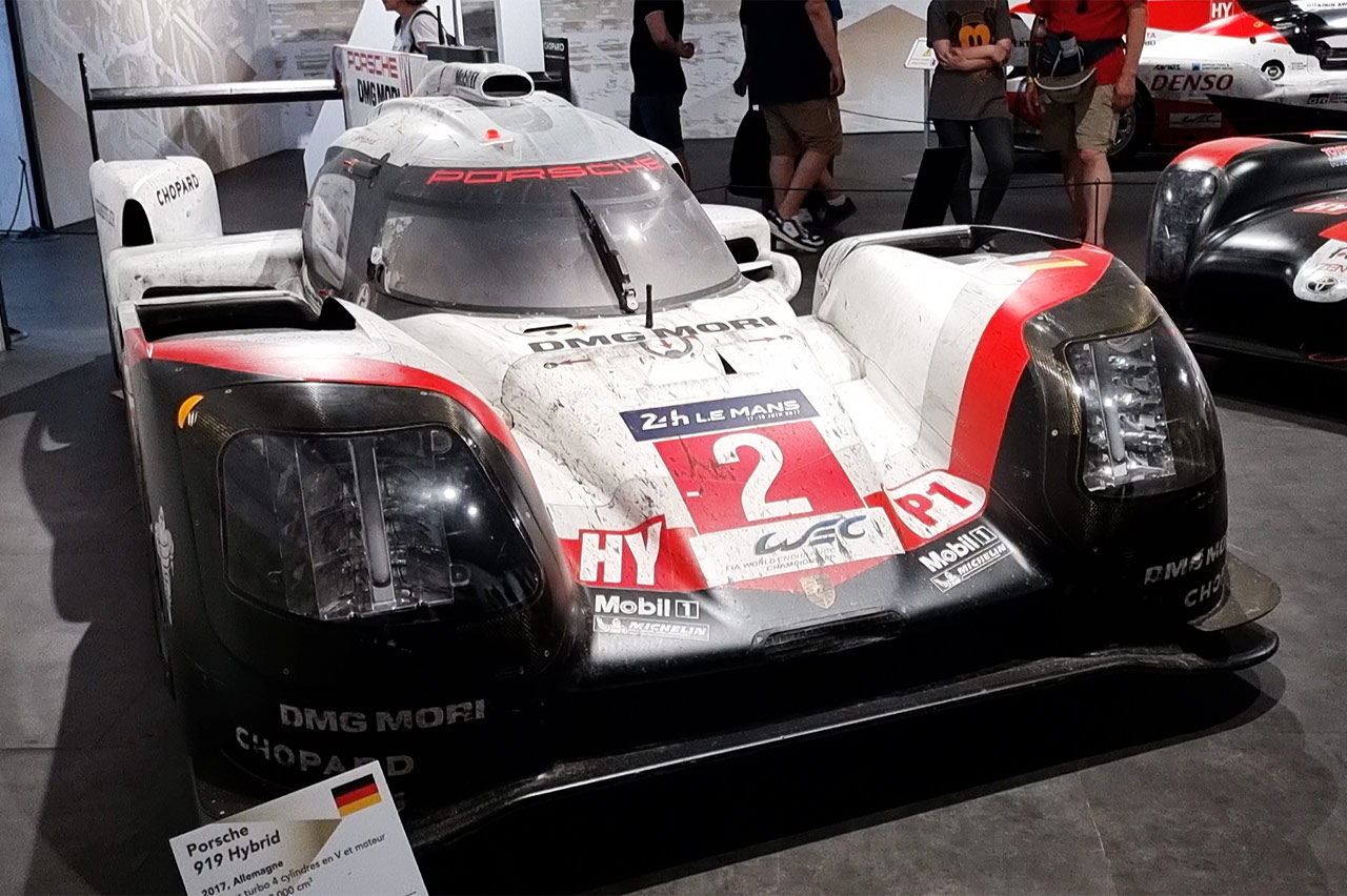 suciedad en el Toyota con el que la firma ganó las 24 Horas de Le Mans 2023