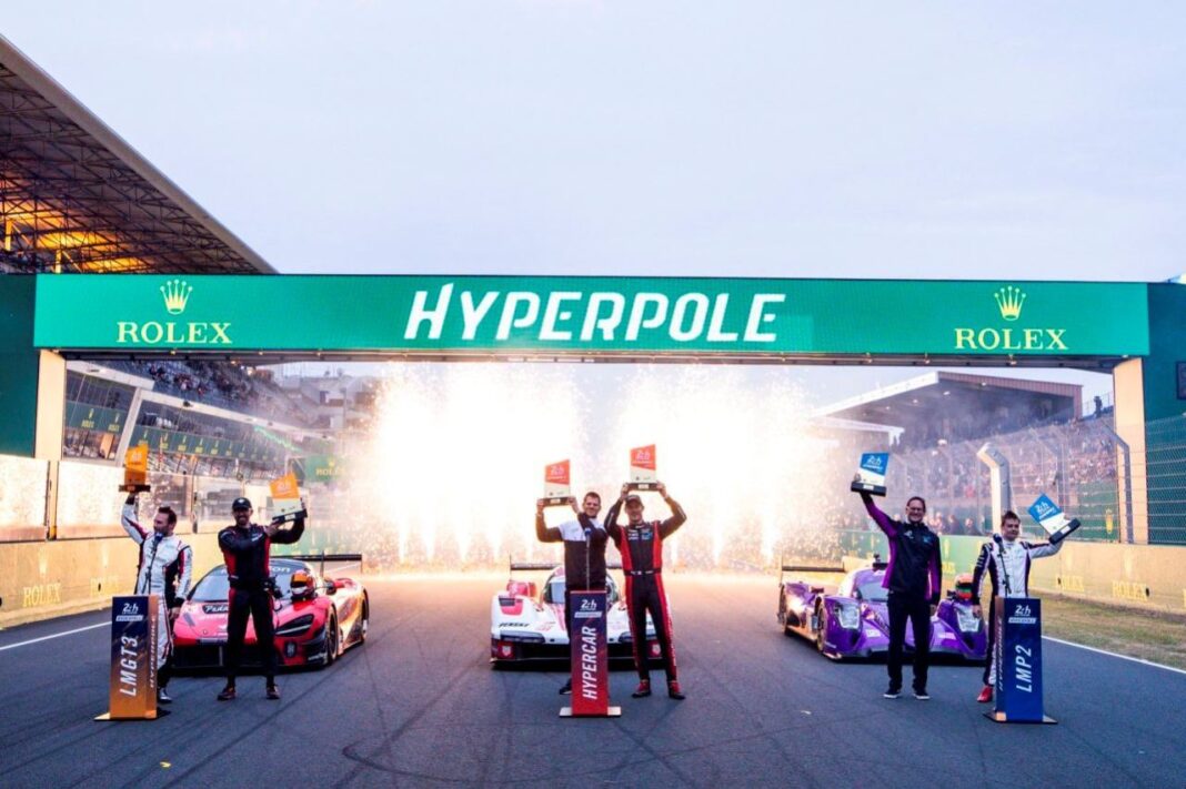 kevin estre hyperpole 24 horas le mans 2024