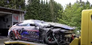 Misha Charoudin destroza el BMW M4 de un seguidor en Nürburgring Misha Caroudin BMW M4 Nürburgring