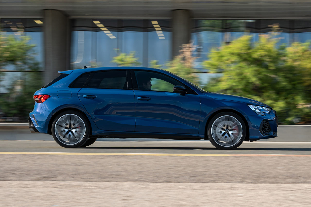 barrido de la prueba del del Audi S3 2024 2.0 TFSI 333 CV