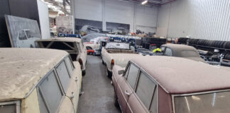 Esta es la sala del óxido, el zona secreta donde SEAT esconde parte de sus joyas zona secreta donde SEAT esconde parte de sus joyas