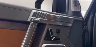 Este SUV chino de más de 1.000 CV tiene tiradores de puerta con forma de pistola dongfeng-m-hero-917-tiradores-puerta-pistola