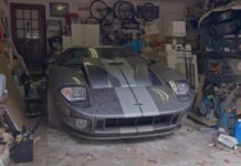 Un Ford GT abandonado durante 15 años vuelve a arrancar ford-gt-abandonado