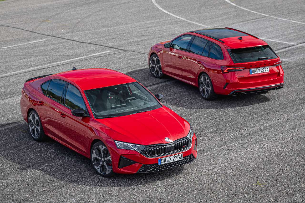 Oliver Solberg Skoda Octavia RS