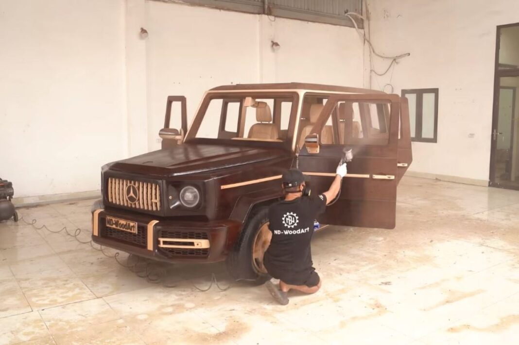 replica madera mercedes-amg g 63