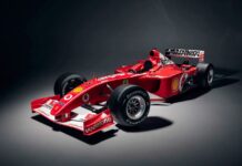 A subasta un Ferrari F2001b Fórmula 1 que pilotó Michael Schumacher en 2002 subasta-ferrar-f2001b-michael-schumacher