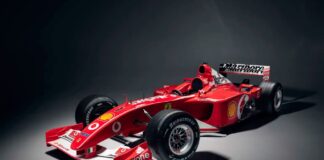 A subasta un Ferrari F2001b Fórmula 1 que pilotó Michael Schumacher en 2002 subasta-ferrar-f2001b-michael-schumacher