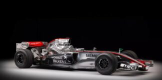 Sale a subasta un McLaren Fórmula 1 con el que compitió Juan Pablo Montoya McLaren Fórmula 1