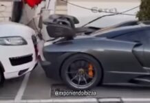 Ha ocurrido en Ibiza: un McLaren Senna de 1,3 millones de euros golpea un Audi Q7 mclaren-senna-golpea-audi-q7-ibiza