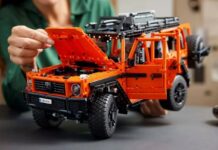 El Mercedes Clase G de Lego tiene 2.891 piezas Mercedes Clase G Lego