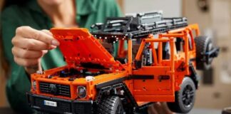 El Mercedes Clase G de Lego tiene 2.891 piezas Mercedes Clase G Lego