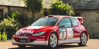A la venta un Peugeot 206 WRC Evo 2 de 2001 Peugeot 206 WRC Evo 2