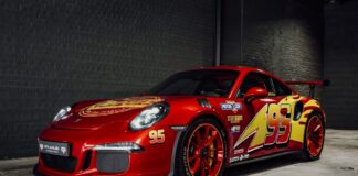 Sale a la venta un Porsche 911 GT3 RS 991.1 decorado a imagen y semejanza de Rayo McQueen porsche-911-gt3-rs-991-1-rayo-mcqueen