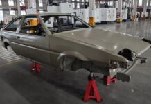 ¿Buscas un chasis con carrocería para un Toyota AE86? En Alibaba los venden desde 8.500 euros chasis-monocasco-toyota-ae86