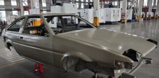 ¿Buscas un chasis con carrocería para un Toyota AE86? En Alibaba los venden desde 8.500 euros chasis-monocasco-toyota-ae86
