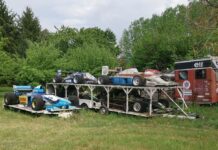 Encuentra cinco coches de Fórmula 1 abandonados cerca de su casa… aunque tiene truco coches-formula-1-abandonados