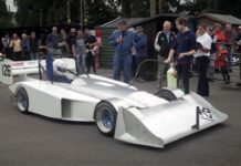 Mannic-Beattie, con motor del Ford RS200 y propulsor de turbina de un helicóptero convertido en un turbo mannic-beattie