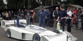 Mannic-Beattie, con motor del Ford RS200 y propulsor de turbina de un helicóptero convertido en un turbo mannic-beattie