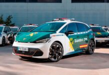 Cupra entrega a la Guardia Civil 84 unidades de su coche eléctrico con hasta 570 kilómetros de autonomía cupra-born-e-boost-guardia-civil