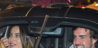 Cazado Fernando Alonso con su superdeportivo de tres millones de euros y su novia fernando-alonso-novia-aston-martin-valkyrie