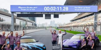 El Porsche Taycan Turbo GT con paquete Weissach revienta el crono en Shanghái y logra tres récords en tres continentes distintivos porsche-taycan-turbo-gt-weissach-record-shanghai