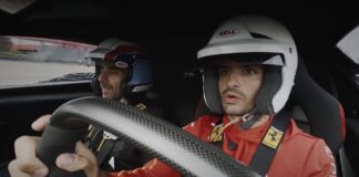 Carlos Sainz y Charles Leclerc prueban el Ferrari F80 Sainz Leclerc Ferrari F80