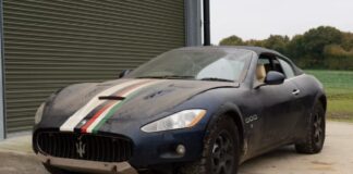 Aparece en una subasta el Maserati GranCabrio todoterreno de James May en 'The Grand Tour' subasta del Maserati GranCabrio de James May